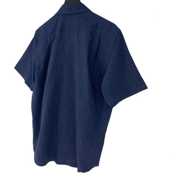 ORVIS Classic Collection Blue Heather Button Up Shirt - Picture 13 of 16